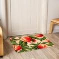 thumbnail image 6 of Peach Polyester Non-Slip Machine Washable Chair Rugs Office Mat Area Rugs Bath Rug, 6 of 6
