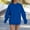 Blue, variant on IMENGL Womens oversized solid color sweatshirts pullover, Red L, Size M-3XL