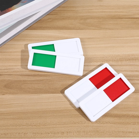 FOLOYORI 4Ud Señal De Privacidad Para Puerta Oficina Indicador Claro Multicolor Variados