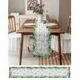 thumbnail image 6 of Eucalyptus Table Runner Sage Green Farm Plant Gray Buffalo Plaid Tablerunners 16 x 72 Inch, Table Decorations Tabletop Scarf for Summer Gathering Holiday Farmhouse Kitchen Dining Decor, 6 of 6