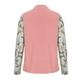thumbnail image 4 of LOVZFMLL Vestes pour Femmes, Imprimé Dentelle, Mode Décontractée, Cardigan à Manches Longues, 4 of 5