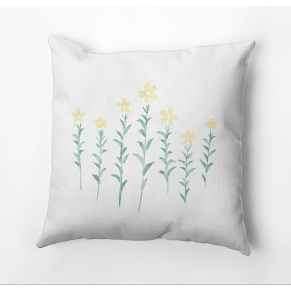 Simply Daisy Periwinkle Decorative Throw Pillow