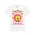 thumbnail image 4 of SpongeBob SquarePants Mens White Short Sleeve Short Leg Pyjama Set, 4 of 5