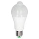 thumbnail image 2 of Bombilla LED de inducción E27 de 18 W con control de luz infrarroja PIR para pasillo, dormitorio y escalera, 85-265 V, luz blanca pura., 2 of 14