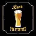 thumbnail image 2 of Grey, Jace 12x12 Black Ornate Wood Framed with Double Matting Museum Art Print Titled - Beer 2, 2 of 4