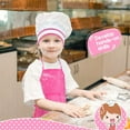 thumbnail image 2 of Gifts for 2-8 Year Old Girls Boys,Chef Costume Set Kids Apron for Girls Toddler Birthday Xmas Gifts for Kids Stocking Stuffer, 2 of 7