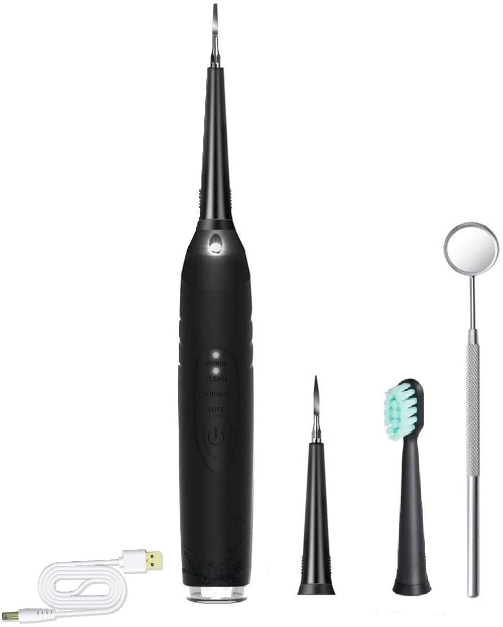 Ultrasonic Tooth Cleaner, Portable Electric Dental Calculus and Plaque