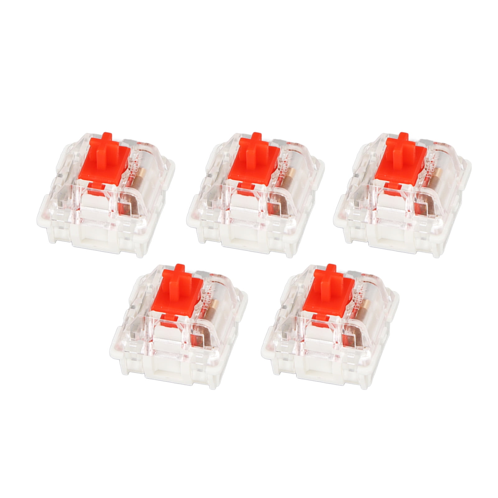 Mechanical Switches, Red Switch Highly Durable Reasonable Structure Mechanical Keyboard Switch Premium ABS With Puller For Keyboard For Computer For DIY