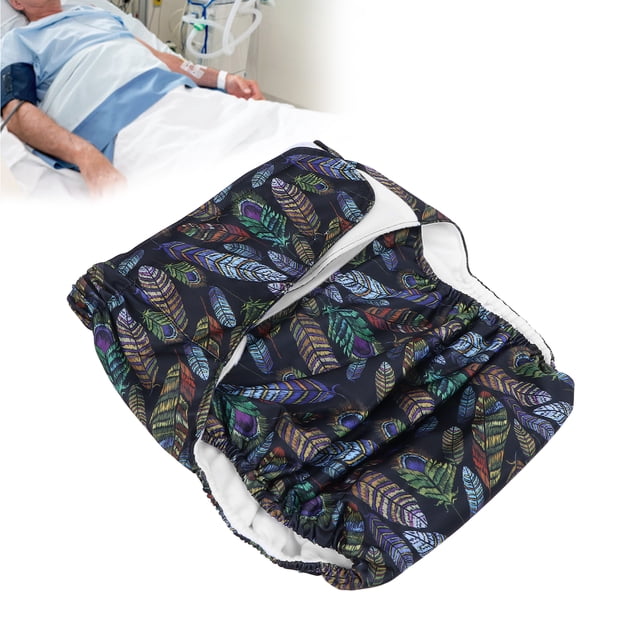 Pañales de tela ANGGREK Reutilizables para adultos Ajustables súper absorbentes