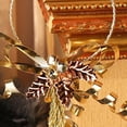 thumbnail image 4 of Campana de trineo de Navidad, guirnalda de campanas, colgantes decorativos, decoración de hierro, puerta de árbol para el hogar, 4 of 5