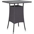 thumbnail image 2 of Hawthorne Collection Square Patio Pub Table in Espresso, 2 of 2