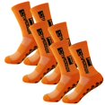 thumbnail image 1 of Medias Largas antideslizantes SpotOrange 3Pares Naranja 6-12.5US TapeDesign Calcetines Tubo Medio Algodón., 1 of 2