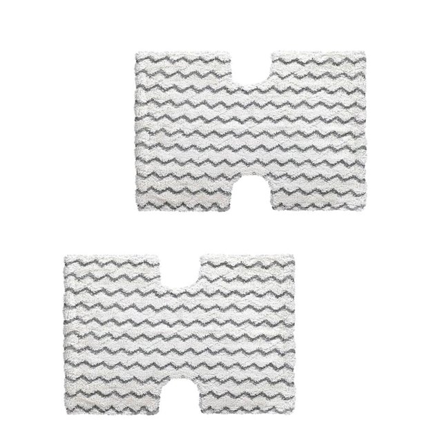 Almohadillas de limpieza con trapeador a vapor 2 Piezas Trapos de Limpieza de Fregona Capacidades de Absorción de Agua para S3973D S3973WM Magideal Almohadillas de limpieza con trapeador a vapor