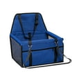 thumbnail image 1 of Asiento de coche para perros, cama, cómodo asiento de seguridad para perros, suministros para mascotas, perros pequeños, cachorros Azul, 1 of 8