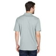 thumbnail image 2 of UltraClub 8210 Men's Cool & Dry Mesh Piqué Polo Silver, 2 of 3