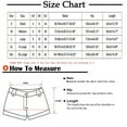 thumbnail image 2 of uublik Stretchy Denim Shorts for Women with Pockets Summer Super Soft Drawstring Distressed Denim Shorts Blue, 2 of 4
