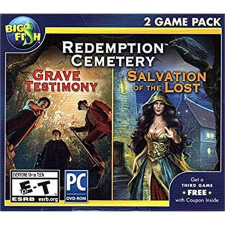 BIG FISH GAMES Redemption Cemetery GRAVE TESTIMONY + SALVATION OF THE LOST Hidden Object PC (Best Shooter Pc Games 2019)