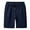 Blue, variant on LYMAYTER Men Sweat Shorts Casual Solid Color Knit Breathable for Athletic Shorts with Zipper Pockets M-5XL