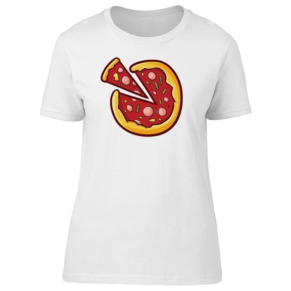 Cool Pizza Doodle, Food Lovers Tee Women's -Image by Shutterstock