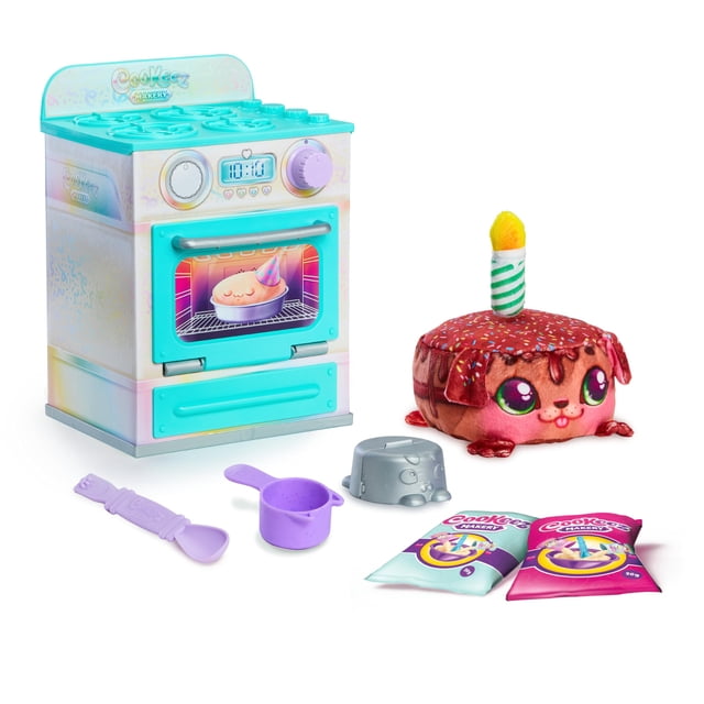 Horno de juguete Cookeez Makery Party Candy Peluche Interactivo