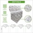 thumbnail image 5 of Botanical Delicate Branches Table Runner Linen Burlap Table Runner 60 Inches Long Boho Olive Minimalist Leaf Dresser Scarves for Kitchen Island Coffee Dining Room Party Wedding Holiday Decor 13"x60", 5 of 8