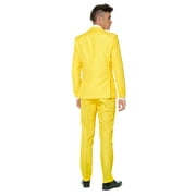 Suitmeister Men's Solid Yellow Color Suit