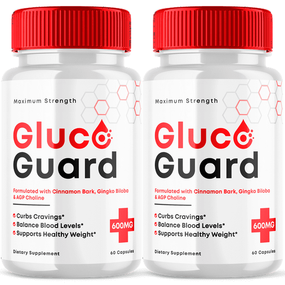 Gluco Guard Advanced Blood Support Pills Natural Glyco Support Supplement 120 Capsules