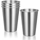 thumbnail image 1 of 4pcs Premium 304 Stainless Steel Cups, Stackable Drinking Cups, Unbreakable Metal Mugs Cup, 1 of 4