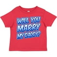 thumbnail image 3 of Inktastic Will You Marry My Daddy (blue) Boys or Girls Toddler T-Shirt, 3 of 5