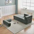thumbnail image 3 of Modern Corduroy 3-Seater Sofa with Ergonomic Design for Compact Spaces, 3 of 5