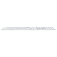 thumbnail image 2 of Apple Magic Keyboard with Touch ID and Numeric Keypad: Wireless, Bluetooth, Rechargeable. Works with Mac Computers with Apple Silicon; Korean - Black Keys, 2 of 4