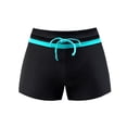 thumbnail image 1 of Pantalones cortos Trajes de baño para mujer Tankini Calzoncillos de baño Parte inferior del traje de baño Pantalones cortos Bañadores de playa - Negro Azul, 1 of 6