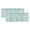 Teal Green, variant on Valances for Windows, Blue Striped Valance Curtains Blackout Drapes for Kitchen/Bathroom/Cafe, Rustic Farmhouse Stripes Rod Pocket Window Toppers Valances 2 Pack Clearance 42''x12''