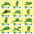 thumbnail image 3 of PANLOS STEM Educational Learning Building Bricks Toy 577 Pieces Dinosaur Building Blocks Set Tyrannosaurus Building Kits Gifts for Kids Boys and Girls Tight Fit and Compatible with All Major Bran, 3 of 6