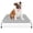Triangle-Medium, variant on Elevated Pet Bed, Small, Triangle-6 Sided Bolster, For Dogs