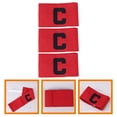 thumbnail image 4 of Miangastore 3pcs Wear-resistant Captain Armbands Convenient Captain Bands Portable Football Bands, 4 of 8