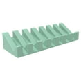thumbnail image 1 of Jabonero de silicona autodrenante con orificios de drenaje, bandeja de jabón de baño con diseño de piano montada en la pared, 7.99x2.75x1.57 pulgadas, protector de jabón antideslizante para ducha, 1 of 4