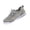 Dark Gray, variant on Orthopedic Mesh Slip On Sneakers for Women, Arch Support Wide Toe Cushioned Trainers, Breathable Mesh Gym Tennis Walking Shoes Gray