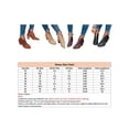 thumbnail image 2 of Gomelly Womens Boot Pointy Toe Ankle Booties Slip On Stacked Heel Bootie High Shoes Work Walking Winter Boots Black 5.5, 2 of 6