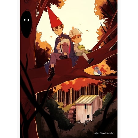 Over The Garden Wall Poster Framed-unframed
