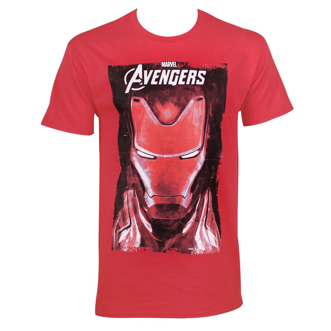 Avengers Endgame Iron Man Brushed Men's White T-Shirt 