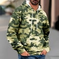 thumbnail image 2 of QIPOPIQ Men's Classic Pullover Camo Hoodie Clearance, 2 of 5