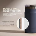 thumbnail image 5 of LocknLock Tasse de Métro Premium en Acier Inoxydable 18/8 à Double Paroi Isolée avec Poignée, Parfaite pour Table avec Couvercle, Bleu, 20 oz, 5 of 5