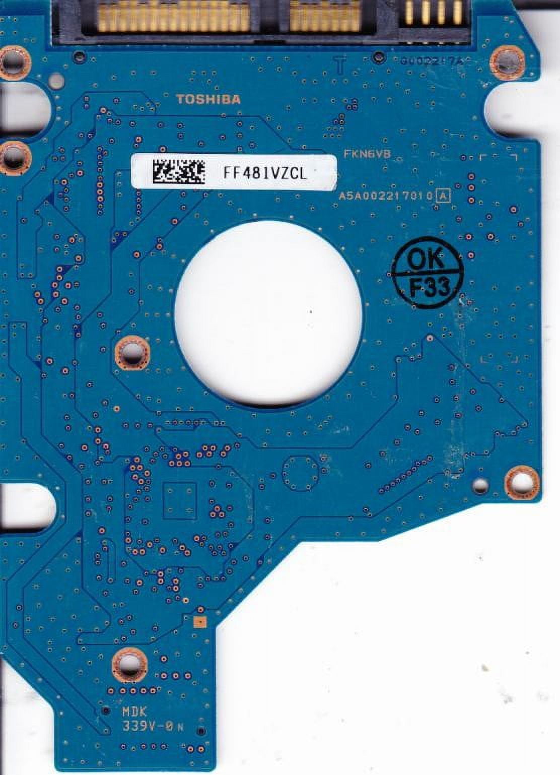Toshiba | G002641A | PCB BOARD ONLY - FKN7JC A5A002641010 A 2.5 Inch Hard Drive