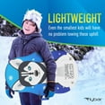 thumbnail image 5 of Flybar Kids 36" Husky Dog Foam Toboggan Snow Sled with Slick Bottom & PE Core Build for Boys and Girls Ages 6+, Holds Up to 110 Lbs, 5 of 6