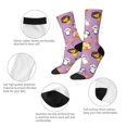 thumbnail image 3 of Yiaed Lovely Animals Print Great elasticity Crew Socks Sports socks for Men and Women, 3 of 5