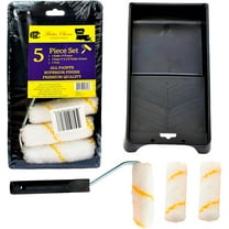 Bates- Paint Tray Set, 4 inch Paint Roller, Paint Tray