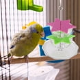 thumbnail image 2 of Juguete para masticar para mascotas, pájaros, loros, escalada, juguete para masticar (plato de fruta de doble capa), 2 of 5