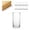 Clear, variant on WGV Cylinder Vase Bulk, Diameter 5", Height 5", Frosted Glass Floral Planter Container, Floating Candle Holder for Wedding Party Event Home Office Decor, 12 Pieces