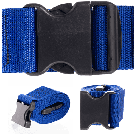 Gait Belt and Transfer/Walking Assist Quick-Click Standing Aid, 72inch Long for Seniors, Elderly, Caregiver, Nurse